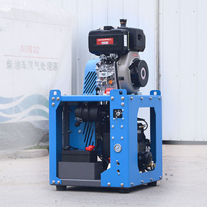 เครื่องอัดอากาศแบบสกรูพกพา ใช้แก๊สเบนซิน 35cfm สำหรับขาย - Product Image 6