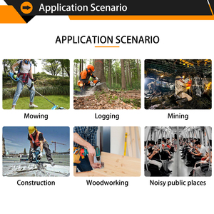 ब्लूटूथ श्रवण रक्षक 31db शोर कमी हेडबैंड प्रकार के साथ - Product Image 6