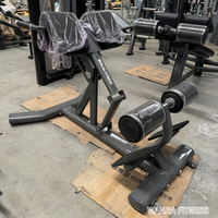Banc d'extension dorsal réglable de haute qualité, chaise romaine d'extension robuste, extension dorsale, prix bas, vente directe
