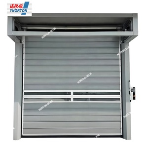 Công Nghiệp Tự Động Xoắn Ốc Nhôm Kim Loại Cách Điện Tốc Độ Cao Hoạt Động Nhanh Chóng Dọc Trên Cao Nhanh Chóng Tăng Cuộn lên Kho Cửa - Product Image 4