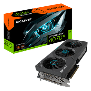 Tarjeta gráfica para juegos <span class=keywords><strong>GIGABYTE</strong></span> GeForce <span class=keywords><strong>RTX</strong></span> <span class=keywords><strong>4070</strong></span> <span class=keywords><strong>Ti</strong></span> <span class=keywords><strong>EAGLE</strong></span> OC 12G usada con memoria de 192 bits GDDR6X de 12GB (21, 1, 2, 2, 1, 2, 2, 2, 1, 2, 2, 1, 2, 1, 2, 1, 2, 2, 2, 1, 2 - Product Image 1