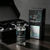 Ensemble d'emballages personnalisés pour flacons de peptides, étiquettes adhésives durables et imperméables avec boîtes assorties, vente en gros directe d'usine