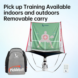 Machine automatique de lancer de balles de pickleball avec télécommande 0-20 °   Équipement d'entraînement portable Swing Large Capacity Hopper pour l'intérieur - Product Image 4