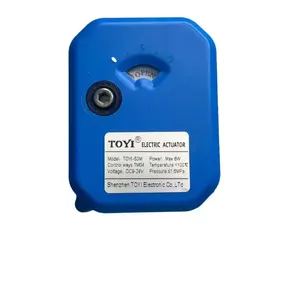 Toyi自作ミニ電気バルブ1/2 "3/4" 1 "サイズ24V/220V電圧ボール構造一般用途OEMカスタマイズ