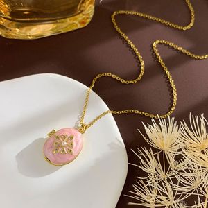 CAIOOCHE Collar con Clip para Álbum de Pinturas al Óleo, de Acero Inoxidable Dorado, Impermeable, Antideslustre, Venta al por Mayor de Joyería de Alta Calidad - Product Image 2