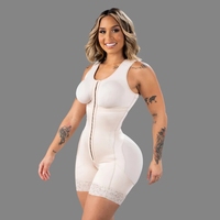Korset Pembentuk Tubuh Pasca Operasi Liposuction Stage 2 Full Body dengan Bra, Fajas Colombianas Asli