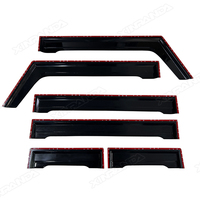 Déflecteurs de vitres 5 portes Jimny, pare-pluie et pare-soleil pour Maruti Suzuki XL Jimny 2023 2024 JC74