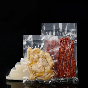 ถุงซีลสูญญากาศใสแบบกำหนดเองสำหรับบรรจุภัณฑ์อาหารไก่ ถุงซีลไนลอนพลาสติกใสแบบปิดผนึกด้วยความร้อน 3 ด้าน - Product Image 1