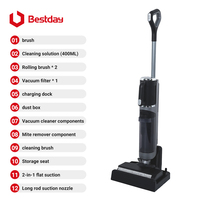 Aspirateur sans fil autonettoyant, nettoyeur de sols humide et sec, tout-en-un, portable, sans fil, pour la maison