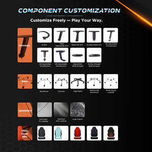 <span class=keywords><strong>Sedia</strong></span> <span class=keywords><strong>da</strong></span> <span class=keywords><strong>Gaming</strong></span> AJUNION in Pelle PU con Regolazioni Ergonomiche, Luci LED, Supporto Lombare, Poggiatesta e Poggiapiedi Regolabili - Product Image 6