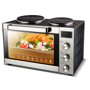 21L bakery electric oven LCD display with cooking hot plate pizza maker oven