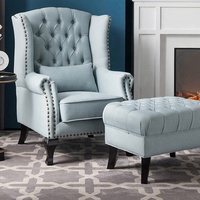 Chaise de salle à manger en cuir coloré, dossier haut, moderne, matelassé, en bois coloré