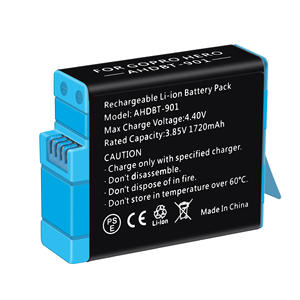 <span class=keywords><strong>Batterie</strong></span> 3.85V 1720mAh pour <span class=keywords><strong>Gopro</strong></span> <span class=keywords><strong>Hero</strong></span> <span class=keywords><strong>9</strong></span> <span class=keywords><strong>Black</strong></span> Camera <span class=keywords><strong>batterie</strong></span> pour Pro Action Sport accessoires AHDBT-901 - Product Image 4