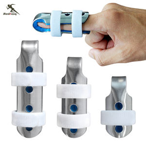 Medresq Attelle de doigt Soins postopératoires et soulagement de la douleur-Attelle de main métallique malléable Support de doigt - Product Image 4