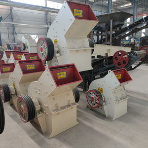 中国のプレミア工場カスタムヘビーデューティ石破砕機械採石場20-200t/hハンマークラッシャーCE認証 - Product Image 1