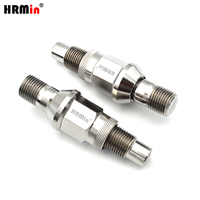 HRMin Gr5 titane M14 * 1.25*78mm boulon de goujon de roue avec M14 * 1.25*35mm écrou de roue écrous et accessoires pour voiture de course BMW