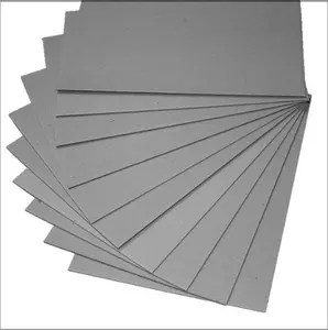 Hot Sale Good Quality Laminated Grey Chip Board Paper In Sheet For Package