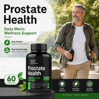 Capsules de santé de la prostate pour hommes en marque privée, pilules de complément pour la santé de la prostate, booster de santé masculine, équilibre hormonal