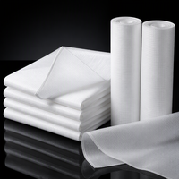 Nouveau tissu non tissé 100 % polypropylène aiguilleté, motif croisé, imperméable, anti-déchirure, respirant, écologique, poids moyen