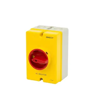 Inversor AC protección caja seccionador interruptor aislador 690V 3 fases 4P 20amp 40a 63a 80a