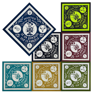 Pañuelos de Cabeza con Diseño de Calavera de 22 x 22 Pulgadas para Hombre, 100% Algodón, Pañuelo <span class=keywords><strong>Pirata</strong></span> con Esqueleto, Pañuelo Deportivo para la Cara, Bandanas para Hombre - Product Image 5