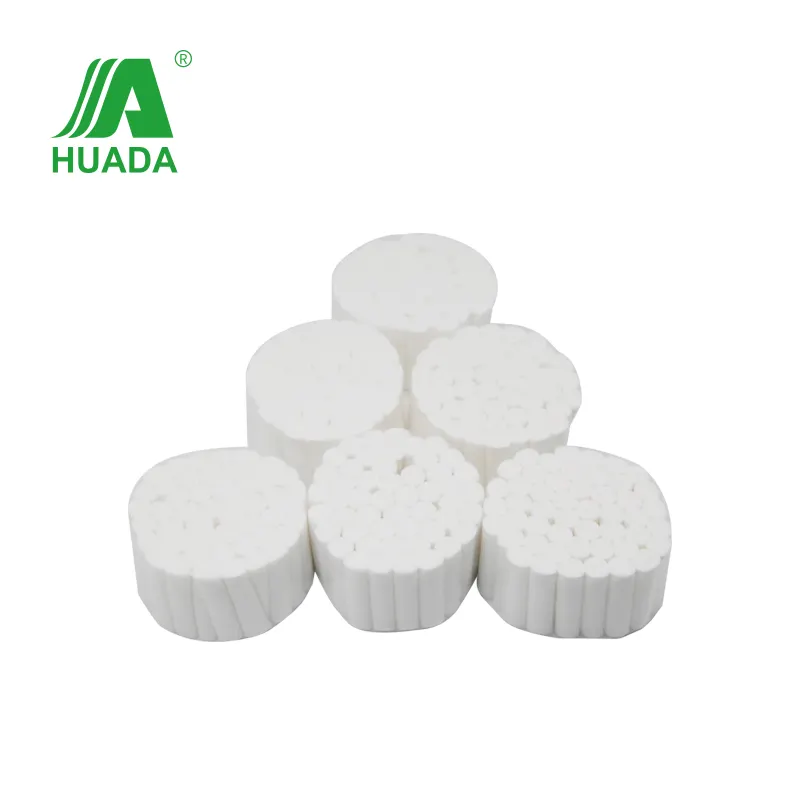 Rollo Dental de algodón para uso médico, 10x38mm