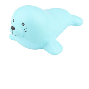 Pu Foam Cute Blue Seal Slow <b>Rebound</b> Decor Home Ornament - Product Image 4
