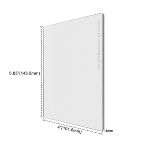 Oem מפעל odm 4x5.65 קולנועי שחור ריבועית מסנן אפקט 1 1/2 1/4 1/8 18 ציפוי שכבה למצלמה - Product Image 2