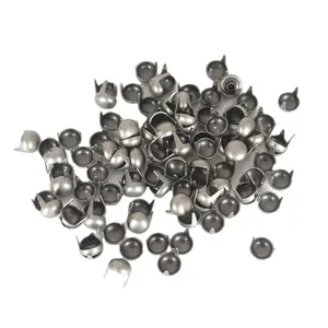 Various Size Dome Studs Prong Round SPOTS Rivet For Leather Bags Shoes