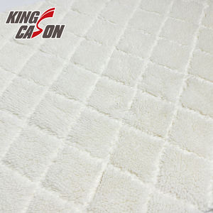 KINGCASON Precio de Fábrica 350gsm 400gsm 200cm Liso Suave <span class=keywords><strong>Sherpa</strong></span> Ultrasonido Compuesto Sólido Telas de Franela PARA EL Mercado de <span class=keywords><strong>Columbia</strong></span> - Product Image 5