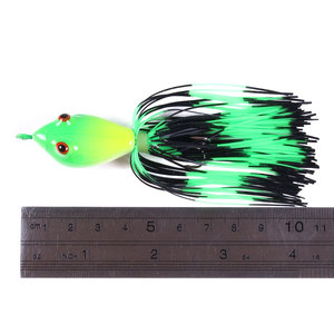 Fábrica de 10cm 8,4g de cola dura Rana cebo Crankbait rana de pesca - Product Image 5