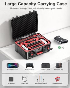 STARTRC GAMES Étui étanche et antichoc grande capacité pour Switch <span class=keywords><strong>2</strong></span> 2026 Next-gen Switch, étui rigide portable antichoc - Product Image 2
