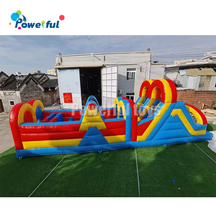 Ngoài trời Kid Inflatable Bouncer Combo trượt nước nhảy thư bị trả lại lâu đài Inflatable các chướng ngại vật