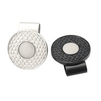 Épingles de revers en métal émaillé doux avec logo personnalisé pour chapeaux Clips magnétiques pour chapeaux Marqueurs de balles pour golf Marqueur de balles logo personnalisé