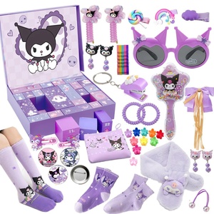 Figurines <span class=keywords><strong>de</strong></span> jouets <span class=keywords><strong>de</strong></span> fête en plastique robustes et très populaires, en boîte mystère, avec trous, à thème dessin animé multiple - Product Image 1