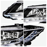 Ensemble de phares avant pour Honda Odyssey 2018-2021, phare hybride, prise 6 broches