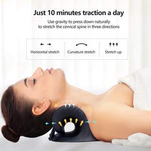<span class=keywords><strong>Precio</strong></span> de fábrica, dispositivo de tracción del cuello <span class=keywords><strong>Cervical</strong></span>, analgésico de cuello, camilla de cuello de goma con calefacción, alivio del dolor Tmj - Product Image 1