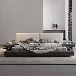 Nordic <strong>Platform</strong> <strong>Double</strong> <strong>Bed</strong> Comforter Classic Storage <strong>Bed</strong> Set Modern Minimalist Tatami Luxury <strong>Bed</strong> for Bedroom - Product Image 1