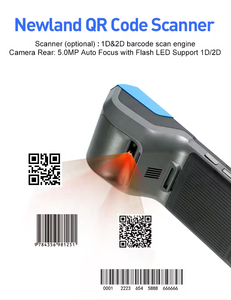 Stampante Termica 58mm POS Portatile 4 Core WIFI BT Scanner Sistema <span class=keywords><strong>Punto</strong></span> <span class=keywords><strong>Vendita</strong></span> Terminale POS Mobile Android per Pagamenti - Product Image 5