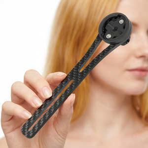 <span class=keywords><strong>Support</strong></span> de compteur de vélo en carbone pour <span class=keywords><strong>GPS</strong></span>, chronomètre, GoPro, capteurs Bryton Wahoo – Accessoires de vélo OEM - Product Image 1