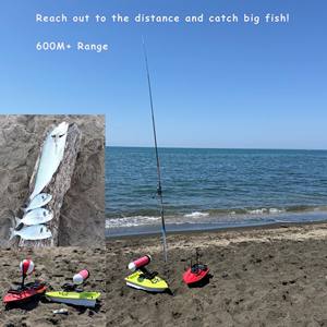 S80 브러시리스 모터 초고속 바닷물 RC 서핑 낚시용 GPS가 있는 낚시 미끼 보트, IP 66 방수, 5 미터/초 - Product Image 6