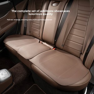 Coussin de <span class=keywords><strong>siège</strong></span> de voiture universel quatre saisons en coton et laine, ventilé et respirant, pour <span class=keywords><strong>siège</strong></span> arrière ou conducteur, idéal pour l'été - Product Image 3