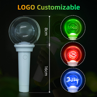 Luz LED acrílica programable con control por APP para conciertos, eventos y branding, ideal para el apoyo de fans.