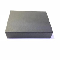 Boîte cadeau personnalisée pour clé USB portable étanche, en forme de livre, avec fermeture magnétique à rabat et doublure en éponge gaufrée