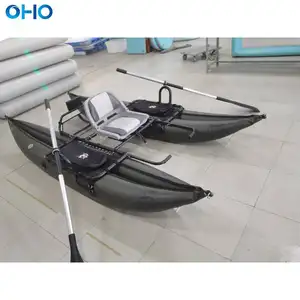 Sporty Mini Pontoon Fishing Boats With Accessories For Leisure 