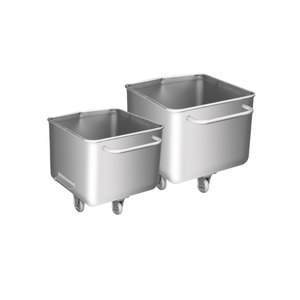 304 Roestvrijstalen <span class=keywords><strong>Hopper</strong></span> Kar, Materiaal Omzet Kar, Voedsel Fabriek Speciale <span class=keywords><strong>Trolley</strong></span> - Product Image 5