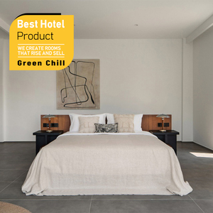Juego de Muebles de Dormitorio Modernos de Madera, Estilo Ecléctico de Diseño, para Hoteles Comerciales, Villas, Apartamentos y Espacios de Hostelería - Product Image 1