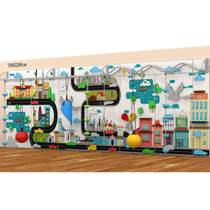 Estructura de Escalada de Madera para Interiores, Equipo de Ejercicio Infantil, Barras de <span class=keywords><strong>Gimnasia</strong></span>, Escalador de Pared, Gimnasio en Casa para Niños - Product Image 6