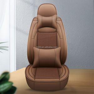 Cojín <span class=keywords><strong>de</strong></span> asiento <span class=keywords><strong>de</strong></span> cuero universal para todas las estaciones <span class=keywords><strong>de</strong></span> lujo directo <span class=keywords><strong>de</strong></span> fábrica para coches <span class=keywords><strong>de</strong></span> 5 plazas se adapta a los modelos Tesla Ford Nissan City-<span class=keywords><strong>Precio</strong></span> barato - Product Image 6