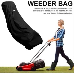 Échantillon Gratuit Housse de Tondeuse à Gazon d'Extérieur Robuste en Oxford Imperméable Anti-UV Ajustement Universel avec Cordon de Serrage Sac de Rangement - Product Image 5